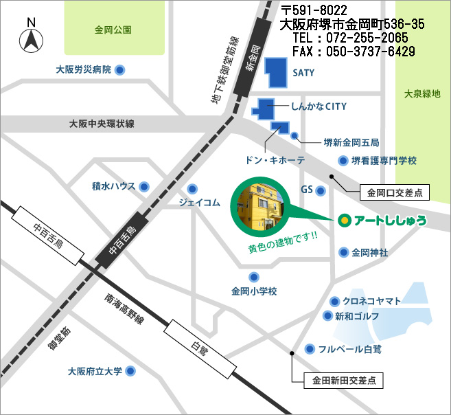 �A�[�g�����イ�̒n�}